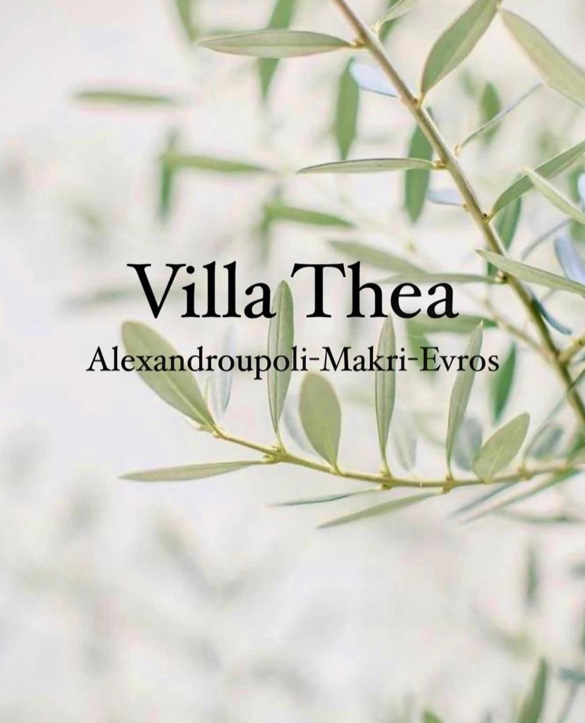 Villa Thea Makri Exterior photo